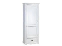 Armoire Bonnetière Blanche Style Anglais