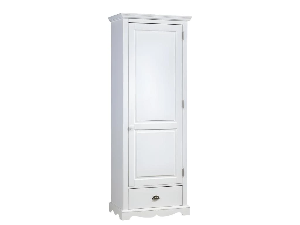 Armoire Bonnetière Blanche Style Anglais 3 Armoire Bonnetière Blanche Style Anglais