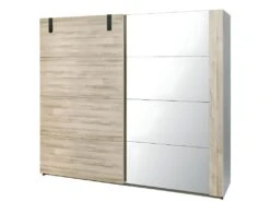 ELEOS - Armoire 2 Portes Coulissantes 245cm