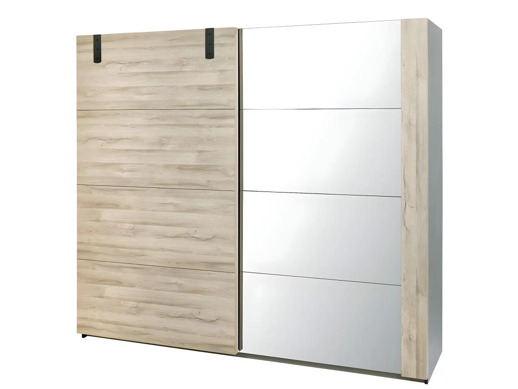 ELEOS - Armoire 2 Portes Coulissantes 245cm 3 ELEOS - Armoire 2 Portes Coulissantes 245cm