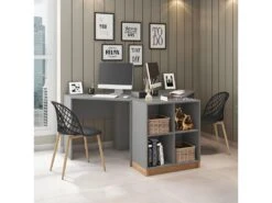 Rayonnage Bas Gris Mat Haut 76 Cm 4 Niches 11 Rayonnage Bas Gris Mat Haut 76 Cm 4 Niches -Meubles Soldes Boutique armoire et dressing 10060413