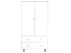 Armoire Enfant Gabby Blanc Et Bois 10 Armoire Enfant Gabby Blanc Et Bois -Meubles Soldes Boutique armoire et dressing 13076465