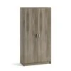 Armoire, Collection TOLLY, 2 Portes, 75x150 Cm, Coloris Chêne Sonoma -Meubles Soldes Boutique armoire et dressing 15893103