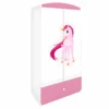 Armoire Enfant Licorne 2 Portes 1 Tiroir De Rangement - Rose -Meubles Soldes Boutique armoire et dressing 17566959