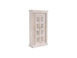 Armoire De Salon Bois Blanchi - JAMI