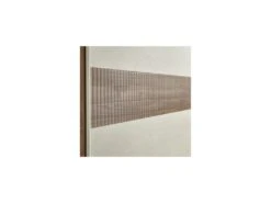 Armoire 2 Portes Coulissantes Noyer Foncé/Argile - ANIECE N°2 -Meubles Soldes Boutique armoire et dressing 17632789