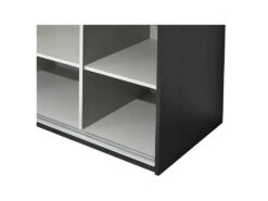 Armoire 2 Portes Coulissantes 217 Cm Bois Noir - UNYS 13 Armoire 2 Portes Coulissantes 217 Cm Bois Noir - UNYS -Meubles Soldes Boutique armoire et dressing 21722119