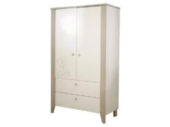 Armoire Teddy Bear 2 Portes - Blanc
