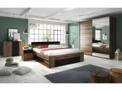 Armoire Design 2 Portes 200cm Couleur Chêne Foncé. Collection EOS 10 Armoire Design 2 Portes 200cm Couleur Chêne Foncé. Collection EOS -Meubles Soldes Boutique armoire et dressing 9575255