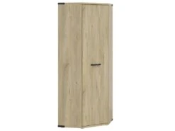 Armoire D'angle 1 Porte Dako Bois Et Noir 8 Armoire D'angle 1 Porte Dako Bois Et Noir -Meubles Soldes Boutique armoire et dressing 9575699