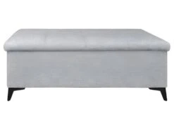 Banc / Bout De Lit Avec Coffre De Rangement Tissu Gris Chiné - AISHA 9 Banc / Bout De Lit Avec Coffre De Rangement Tissu Gris Chiné - AISHA -Meubles Soldes Boutique banc bout de lit malle et coffre 9428559