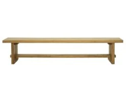 Banc De Salle à Manger En Teck - Coloris : Naturel - LENIDA 11 Banc De Salle à Manger En Teck - Coloris : Naturel - LENIDA -Meubles Soldes Boutique banc 13147295