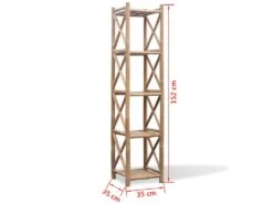 Etagère Armoire Meuble Design à 5 Paliers En Bambou 2702012/2 11 Etagère Armoire Meuble Design à 5 Paliers En Bambou 2702012/2 -Meubles Soldes Boutique bibliotheque vitrine et etagere 10765563