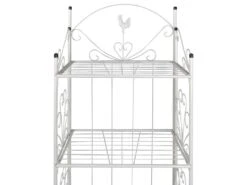 Etagère 4 Niveaux Acier Blanc Intérieur Ou Extérieur Pour Plantes Fleurs 2702002 7 Etagère 4 Niveaux Acier Blanc Intérieur Ou Extérieur Pour Plantes Fleurs 2702002 -Meubles Soldes Boutique bibliotheque vitrine et etagere 10766021