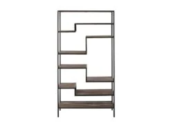 Étagère Bois/Métal - BROOKLAND 8 Étagère Bois/Métal - BROOKLAND -Meubles Soldes Boutique bibliotheque vitrine et etagere 11124359