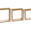 Lot De 3 Étagères Murales Flottantes Cubes En Bambou Fixations Invisibles 2 Lot De 3 Étagères Murales Flottantes Cubes En Bambou Fixations Invisibles -Meubles Soldes Boutique bibliotheque vitrine et etagere 11511103