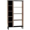 Étagère Pour Livres 100% Panneaux De Particules Couleur Atlantic 150x90x28 -Meubles Soldes Boutique bibliotheque vitrine et etagere 13049283