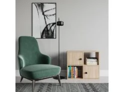 Étagère Pour Livres 100% Panneaux De Particules Couleur Chêne 72x25x62,6 -Meubles Soldes Boutique bibliotheque vitrine et etagere 13049729