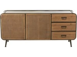 Buffet Enfilade Antonito En Métal 11 Buffet Enfilade Antonito En Métal -Meubles Soldes Boutique buffet 15030175