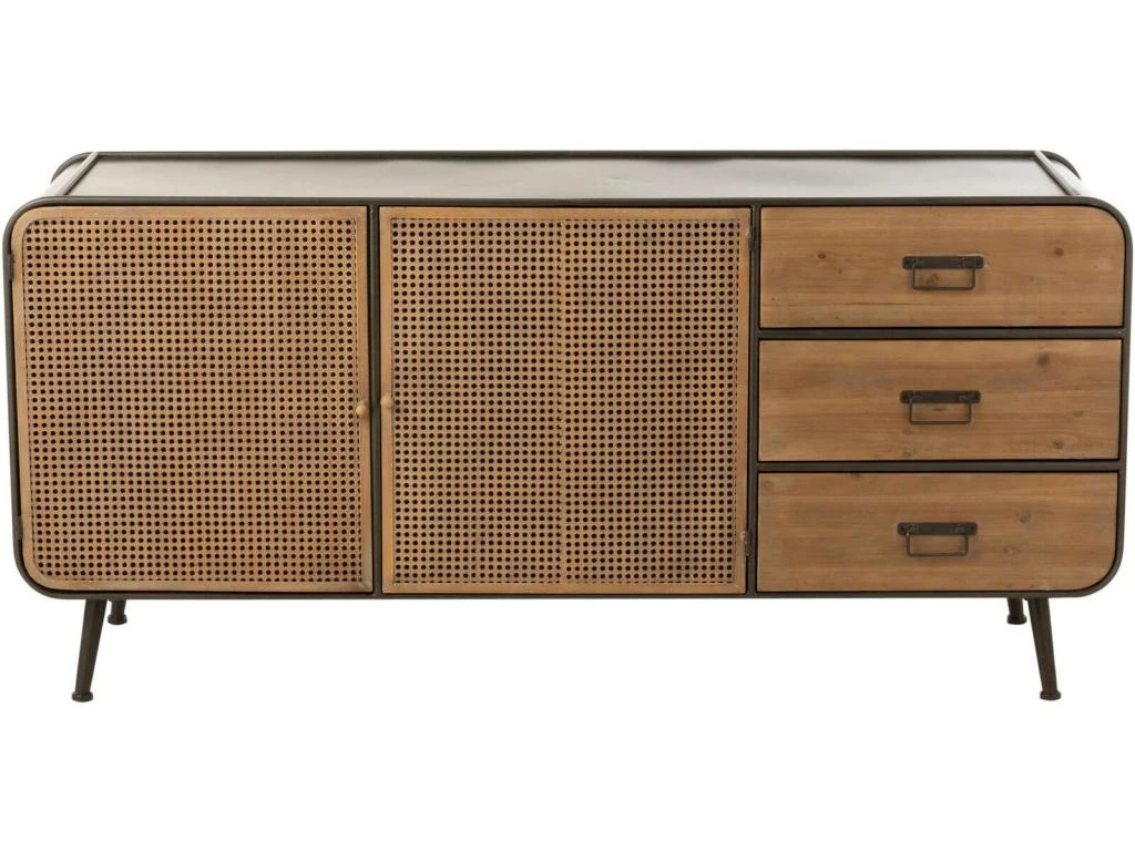 Buffet Enfilade Antonito En Métal 4 Buffet Enfilade Antonito En Métal – Image 2