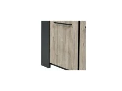 Argentier 4 Portes à LEDs Chêne Délavé/Gris Foncé - PORIRUA 13 Argentier 4 Portes à LEDs Chêne Délavé/Gris Foncé - PORIRUA -Meubles Soldes Boutique buffet 17788993