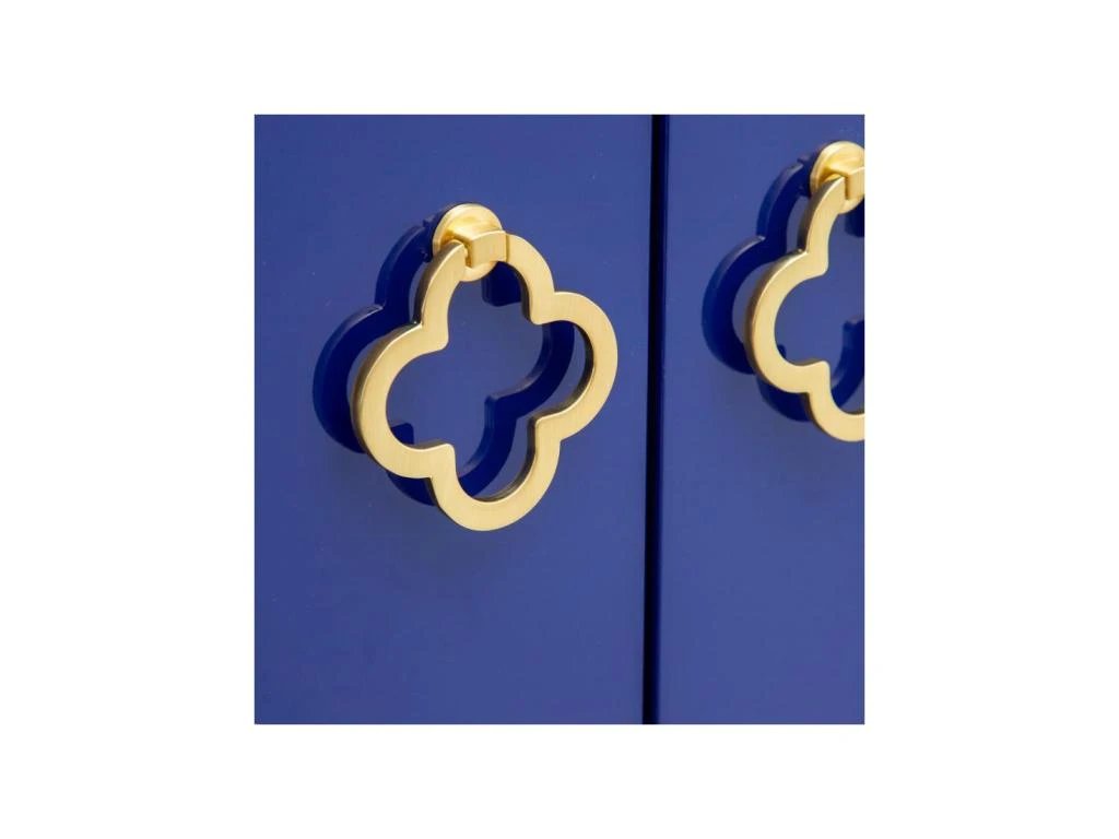 Armoire De Salon 2 Portes Bleu électrique - NUITA 8 Armoire De Salon 2 Portes Bleu électrique - NUITA – Image 6