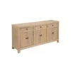 Buffet 6 Portes 3 Tiroirs Bois Massif Clair - ARMAL -Meubles Soldes Boutique buffet 19437987