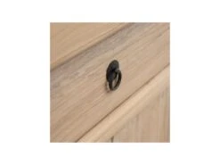 Buffet 6 Portes 3 Tiroirs Bois Massif Clair - ARMAL -Meubles Soldes Boutique buffet 19437997