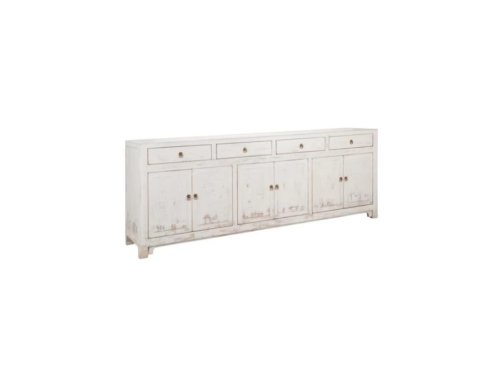 Buffet 6 Portes 4 Tiroirs Bois D'orme - ALLAMA 3 Buffet 6 Portes 4 Tiroirs Bois D'orme - ALLAMA