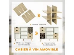 Buffet Scandinave ALCOY Blanc Et Bois -Meubles Soldes Boutique buffet 21023943