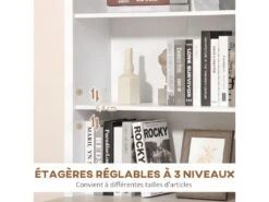 Buffet Haut SLIGO Blanc 11 Buffet Haut SLIGO Blanc -Meubles Soldes Boutique buffet 21987471