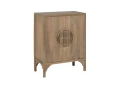 Meuble D'entrée 2 Portes Bois - GOBE -Meubles Soldes Boutique buffet 22029793