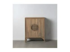 Meuble D'entrée 2 Portes Bois - GOBE -Meubles Soldes Boutique buffet 22029795