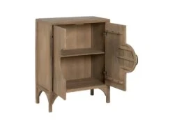 Meuble D'entrée 2 Portes Bois - GOBE -Meubles Soldes Boutique buffet 22029797