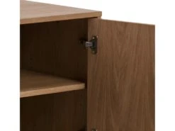 Brighton Buffet à Chevrons Avec 3 Portes, Imitation Chêne. -Meubles Soldes Boutique buffet 22047585