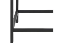 Sea Armoire Vitrine Avec 2 Portes Vitrées, Noir. -Meubles Soldes Boutique buffet 22047617