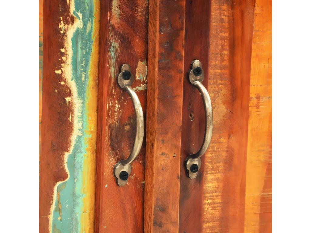 Buffet Bahut Armoire Console Meuble De Rangement Vintage Avec 2 Portes Bois Massif De Récupération 4402002 5 Buffet Bahut Armoire Console Meuble De Rangement Vintage Avec 2 Portes Bois Massif De Récupération 4402002 – Image 3