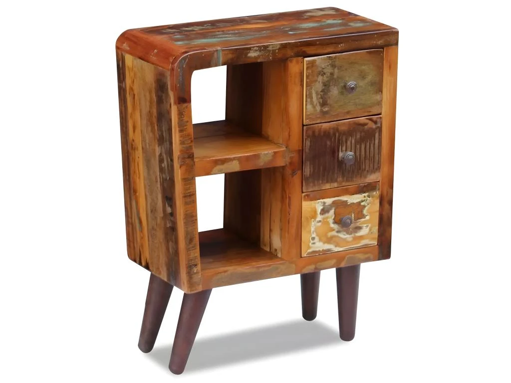 Buffet Bahut Armoire Console Meuble De Rangement Bois De Récupération Massif 80 Cm 4402266 3 Buffet Bahut Armoire Console Meuble De Rangement Bois De Récupération Massif 80 Cm 4402266