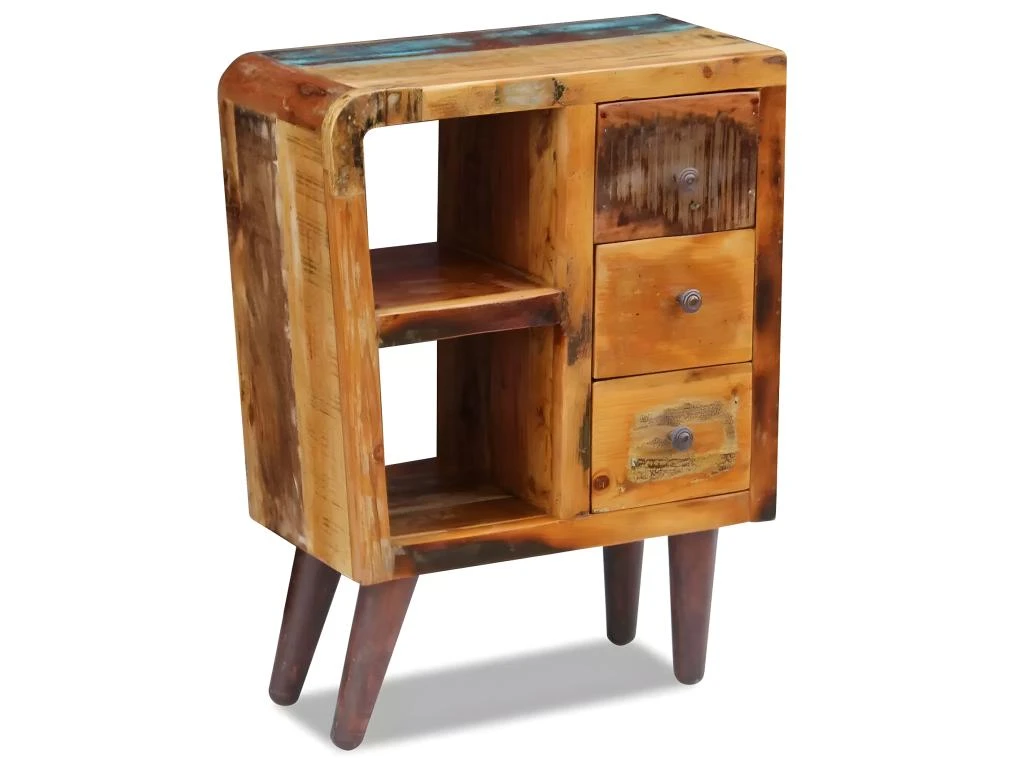 Buffet Bahut Armoire Console Meuble De Rangement Bois De Récupération Massif 80 Cm 4402266 7 Buffet Bahut Armoire Console Meuble De Rangement Bois De Récupération Massif 80 Cm 4402266 – Image 5