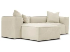 Canapé D'angle Gauche En Tissu Crème ACACE 10 Canapé D'angle Gauche En Tissu Crème ACACE -Meubles Soldes Boutique canape 10675993