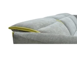 Canapé D'angle Gauche Relax électrique En Tissu Gris Et Jaune GERALDINE -Meubles Soldes Boutique canape 11575663
