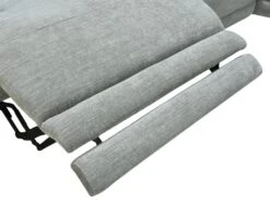 Canapé D'angle Gauche Relax électrique En Tissu Gris Et Jaune GERALDINE -Meubles Soldes Boutique canape 11575707