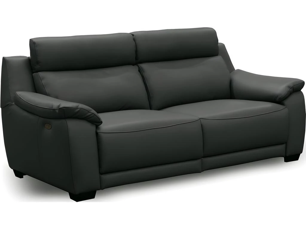 Canapé 3 Places Avec 2 Relax En 100% Tout Cuir épais Luxe Italien - 2 Relax électriques, Anthracite. BERN 6 Canapé 3 Places Avec 2 Relax En 100% Tout Cuir épais Luxe Italien - 2 Relax électriques, Anthracite. BERN – Image 4