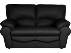 Canapé 2 Places En 100% Tout Cuir Italien Vachette OSATIS, Couleur Noir 13 Canapé 2 Places En 100% Tout Cuir Italien Vachette OSATIS, Couleur Noir -Meubles Soldes Boutique canape 12326165