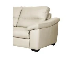 Canapé 3 Places En 100% Tout Cuir épais Italien Vachette HAMBOURG, Couleur Ivoire 11 Canapé 3 Places En 100% Tout Cuir épais Italien Vachette HAMBOURG, Couleur Ivoire -Meubles Soldes Boutique canape 12328465