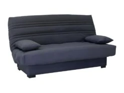 Banquette Clic Clac 3 Places - Matelas 17 Cm - Tissu Gris Anthracite - L199 X P96 X H103 Cm - CHLoe -Meubles Soldes Boutique canape 12511145