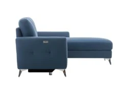 Canape Dangle Droit Avec 1 Place Relax Electrique + Coffre - Tissu Bleu - L 260 X P 51 X H 90 Cm - FRANKLIN 11 Canape Dangle Droit Avec 1 Place Relax Electrique + Coffre - Tissu Bleu - L 260 X P 51 X H 90 Cm - FRANKLIN -Meubles Soldes Boutique canape 12579471