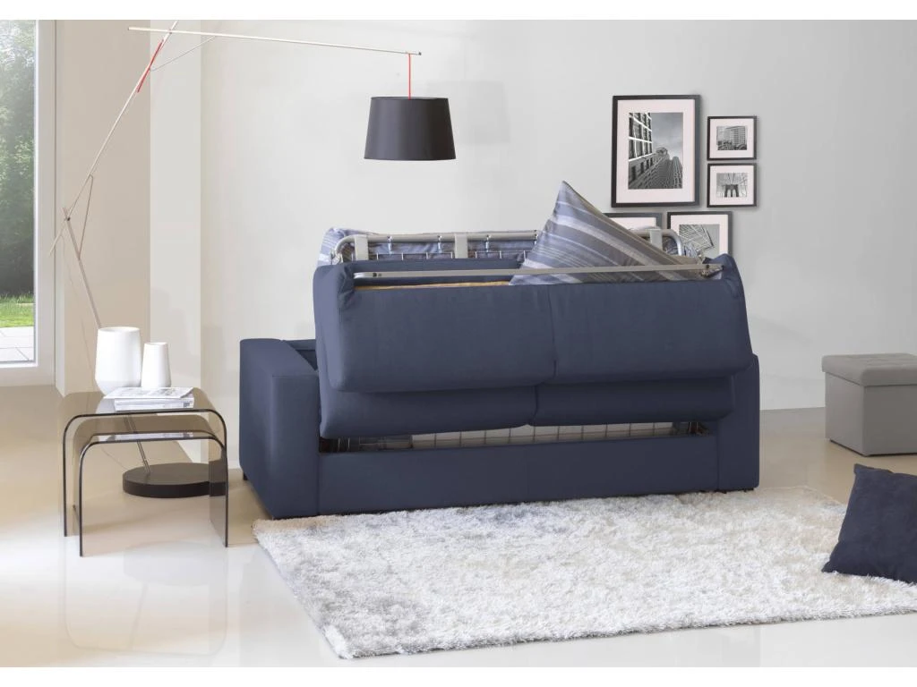 Canapé Dabaidy, Canapé 3 Places, 100% Made In Italy, Canapé De Salon à Ouverture Pivotante, En Tissu Matelassé, Avec Accoudoirs Standards, Cm 220x95h90, Bleu 7 Canapé Dabaidy, Canapé 3 Places, 100% Made In Italy, Canapé De Salon à Ouverture Pivotante, En Tissu Matelassé, Avec Accoudoirs Standards, Cm 220x95h90, Bleu – Image 5