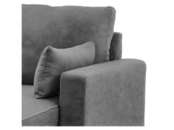 Canapé D'angle Réversible - Tissu Gris Foncé -BOSTON -Meubles Soldes Boutique canape 13921665