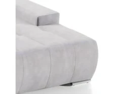 Canapé D'angle Convertible Droit 4 Places Avec Coffre Jonas Gris Clair -Meubles Soldes Boutique canape 14018367